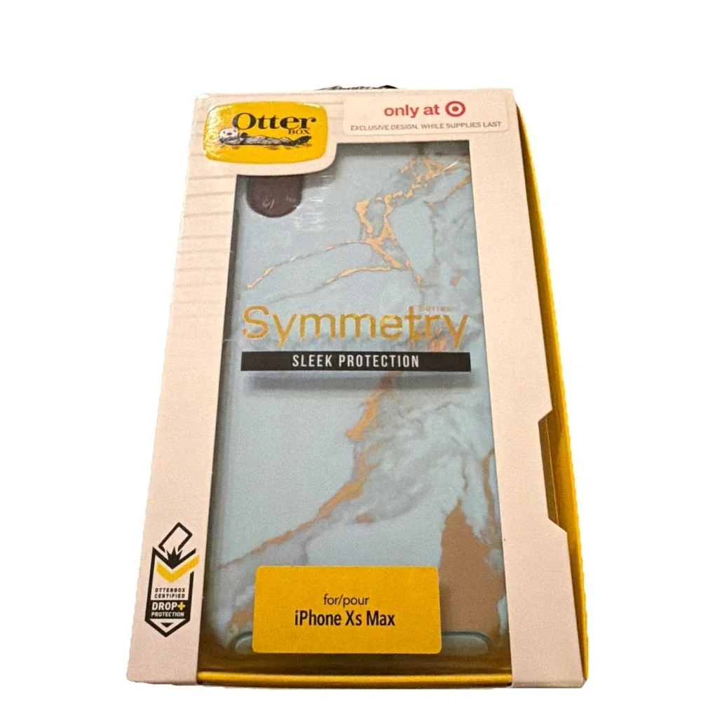☀️Otterbox Apple iPhone XS Max Symmetry‎ Phone Case - Teal Marble